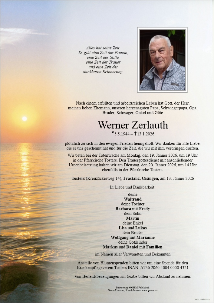 Werner  Zerlauth